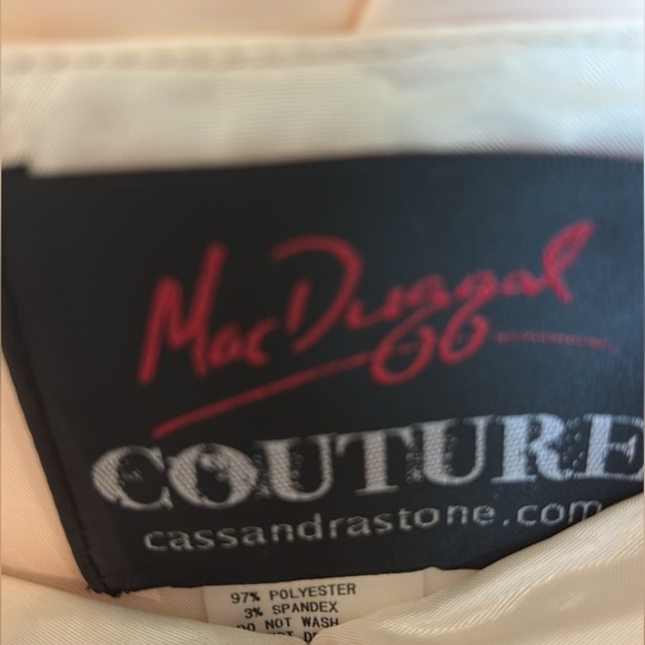 NWT Mac Duggal Gold Tan Strapless Embellished Gown - Picture 4 of 6